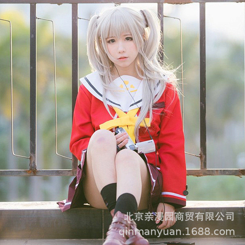 【亲漫园】charlotte星之海学园友利奈绪衣服漫展派对cosplay服装