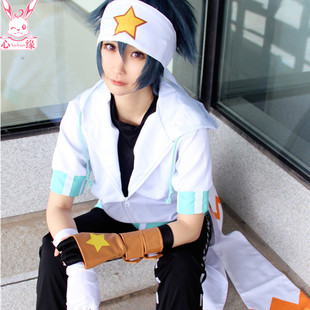 现货凹凸雷狮世界cos服cosplay日常服装雷狮假发