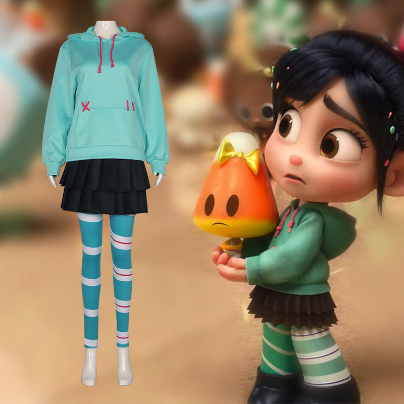 动画破坏王云妮洛普公主cos服万圣节角色扮演cosplay服装