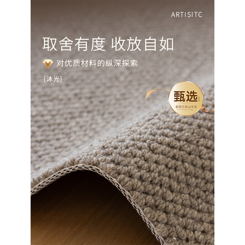 耐脏客厅沙发地毯CAVIOSEN意式