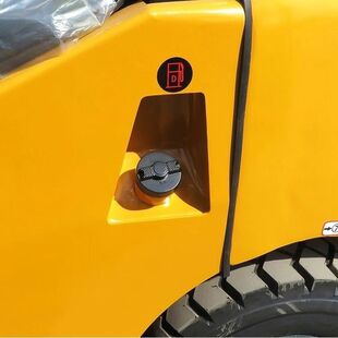 叉车油箱盖合力杭州龙工燃油箱盖子加油口盖/柴油箱盖-外牙款