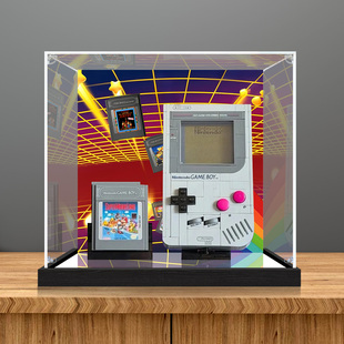 亚克力展示盒适用乐高72046任天堂马力欧游戏机gameboy防尘收纳盒