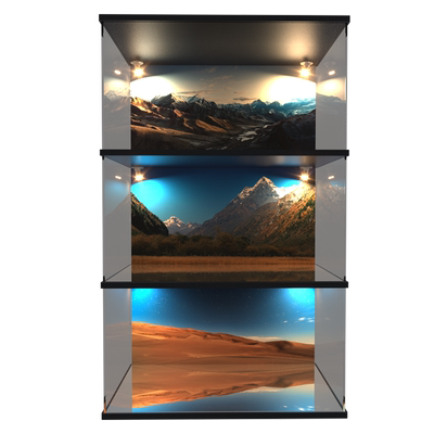 适用乐高展示盒42099路虎42122牧马人42110越野车模收纳盒防尘罩