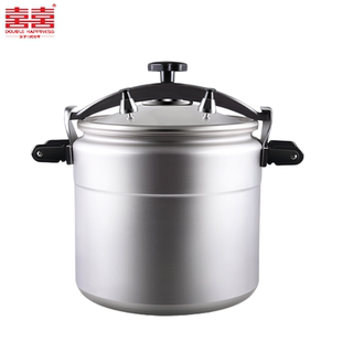 双喜高压锅商用大容量饭店餐饮用燃气明火通用防爆大号快煮压力锅
