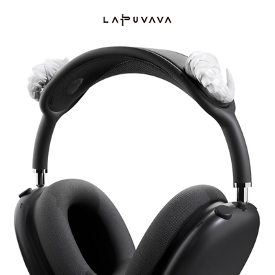 LAPUVAVA适用AirPodsMax苹果头戴式耳机头梁横梁保护套盘羊少女装饰可替换硅胶头梁套可拆卸