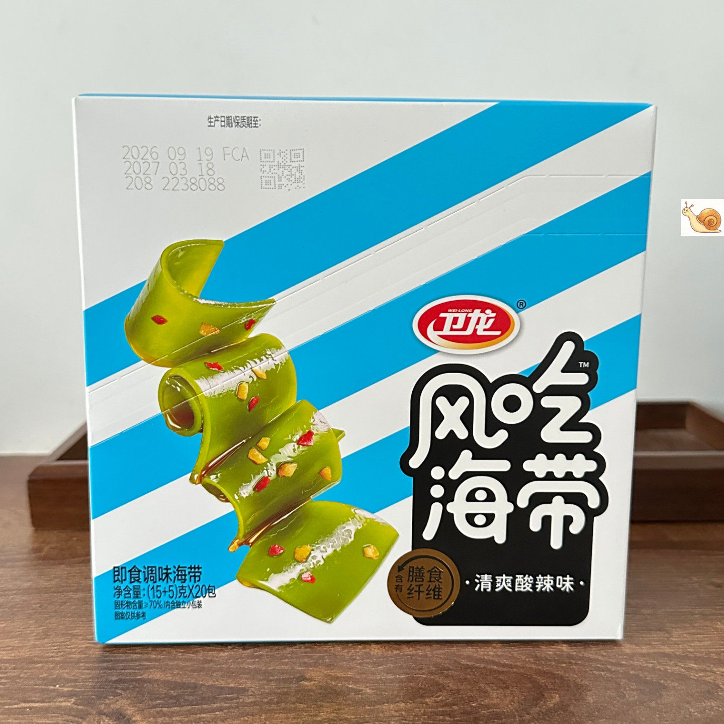 卫龙风吃海带酸辣香辣味