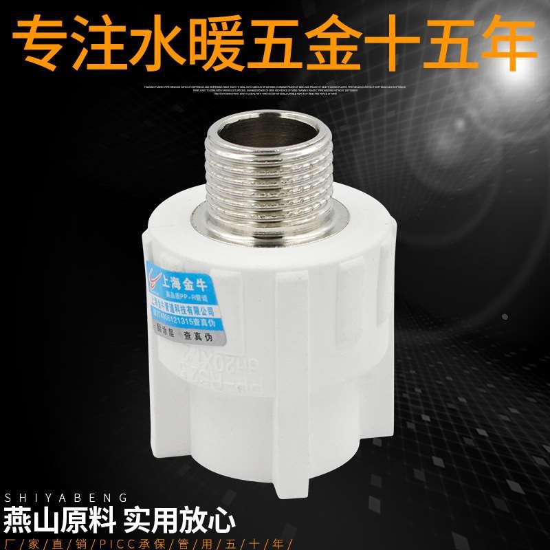 PPR外丝直接变径外牙直接 20 4分 25 6分 ppr水管管件配件