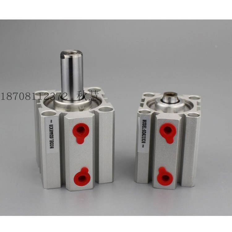 亚德客型薄型气缸SDA100*5/10/15/20/25/30/35/40/50/60/75/100-S