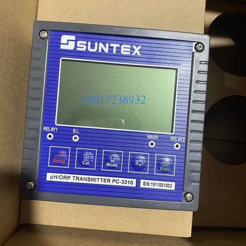 台湾 SUNTEX上泰PC-3310RS/SET套装工业在线式pH/ORP变送器监测仪