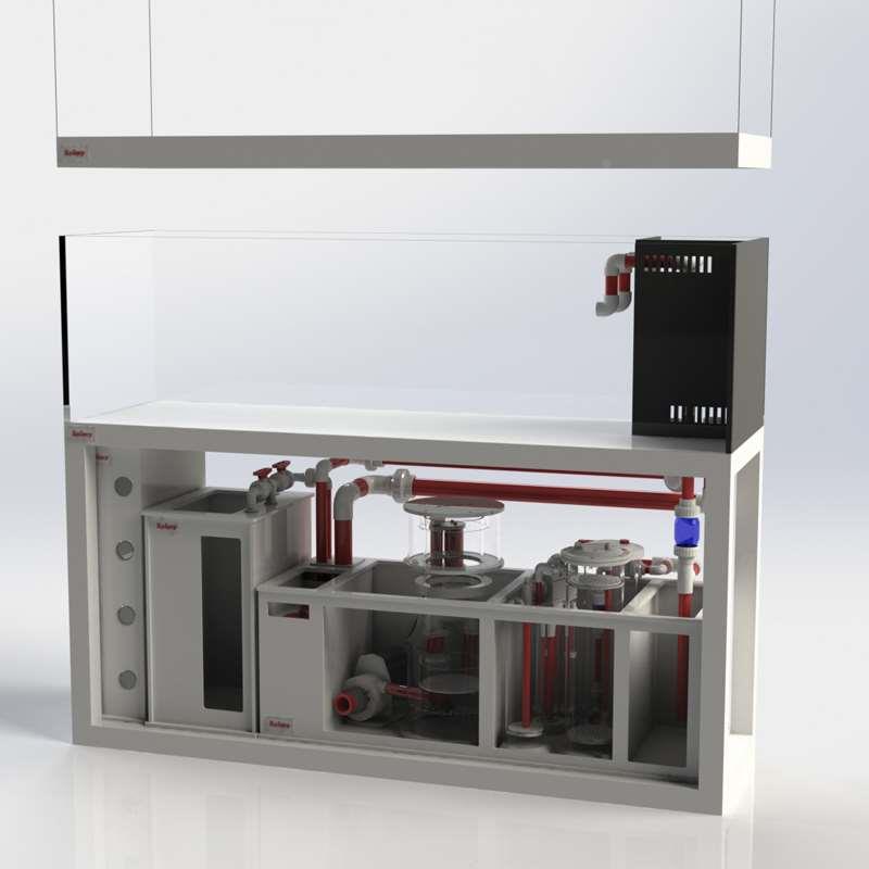 施特驰Seatorch套缸定制海水底缸设计海水缸定制底缸定制