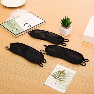 一次性眼罩100片睡眠黑色全遮光玩游戏培训酒店密室逃脱独立包装