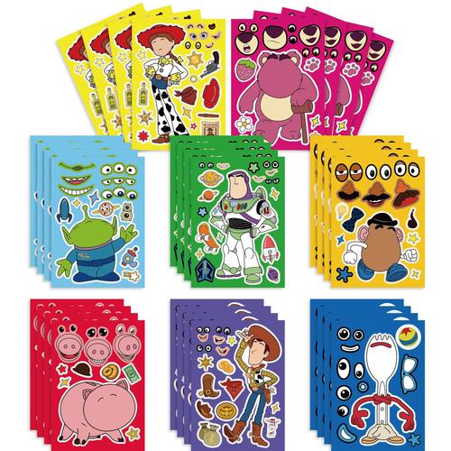 新款2024年玩具总动员益智贴画