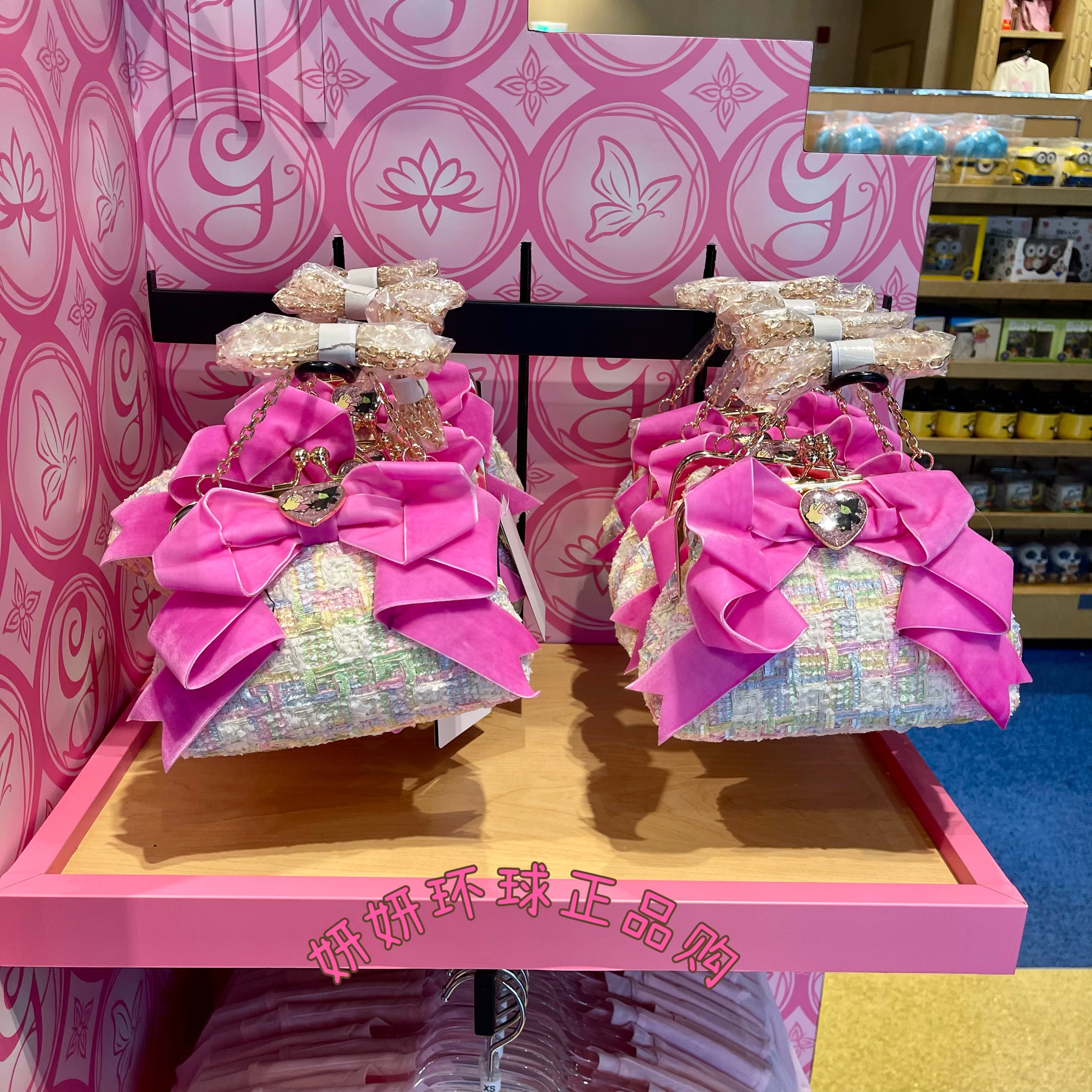 北京环球影城正品代购 魔法坏女巫周边 格琳达女生斜挎包单肩包