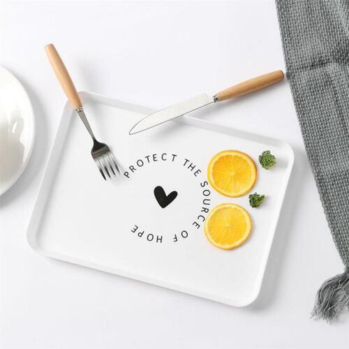 Nordic Creative Multi-Function Rectangular Plastic Storage T