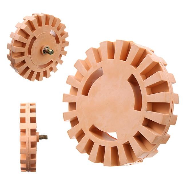 4 Inch 21mm Rubber Eraser Wheel Tool With Arbor Adapter Quic