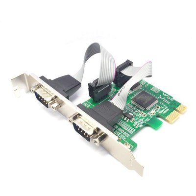 Add On Cards RS 232 Adapter PCI Express 1X Computer Expansio