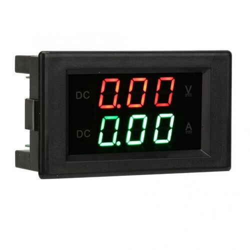 Mini Digital Voltmeter Ammeter DC Dual Meter YB4835VA DC0~10