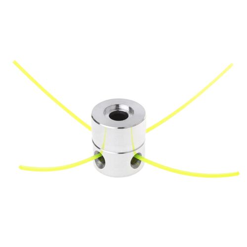 Aluminum Grass Trimmer Head w/ 4 Lines Brush Cutter Head Law