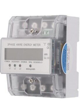 Digital LCD 3x20(80A) Energiemeter Electronic Meter Three Ph