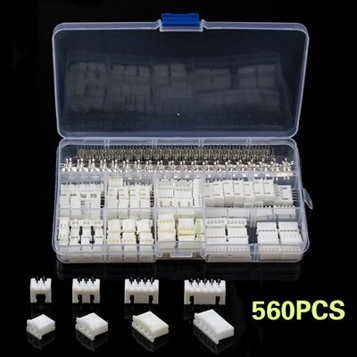 560pcs Pin Housing & Male / Female Pin Head Connectors Adapt