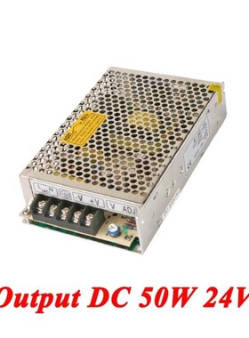 S-50-24 switching power supply 50W 24V 2A Single Output AC-D