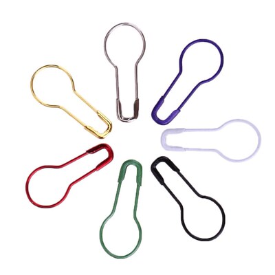 100pcs/pack Household artifact Pins Gourd Shape Metal Clips