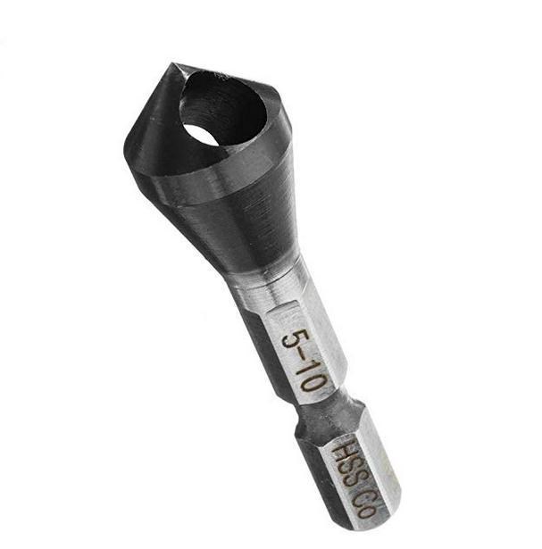 1Pcs 5-10mm Deburring External Chamfer Tool Drill Bit Kit Ac