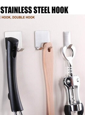 1Pcs Stainless Steel Shelf Rack Bathroom Home Wall Sticker H