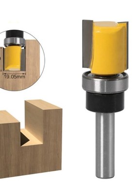 1PC 8mm Shank Template Trim Hinge Mortising Router Bit Strai