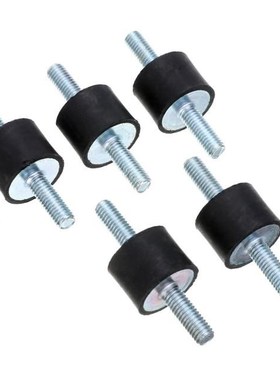 5pcs 20mm Diameter M6 Anti Vibration Rubber Mounts Isolators