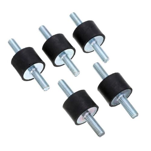 5pcs 20mm Diameter M6 Anti Vibration Rubber Mounts Isolators