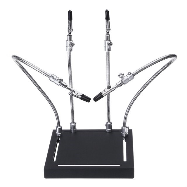 Upgraded Version Universal Metal Base YP-001 4 Flexible Arms