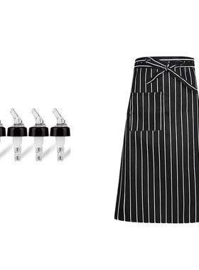 4 Pcs 1Oz Automatic Measured Bottle Pourer with3 Pcs Kitchen