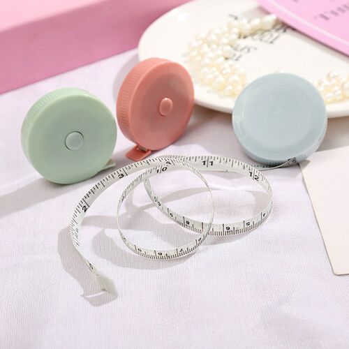 1Pcs Mini Retractable 150cm Measuring Tape Ruler Centimeter/