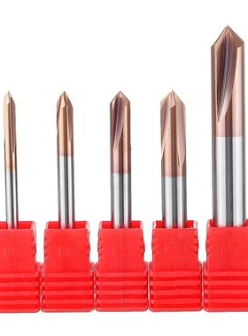 3 Flutes 60 Degree Chamfering Mill AlTiN Coated HRC55 2/3/4/