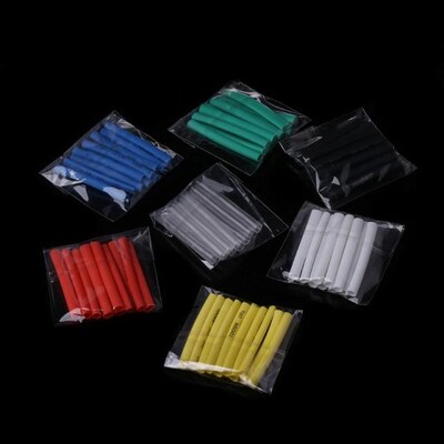 70 Pcs 7 Colors 3.0mm Heat Shrink Tube Retardant Polyolefin