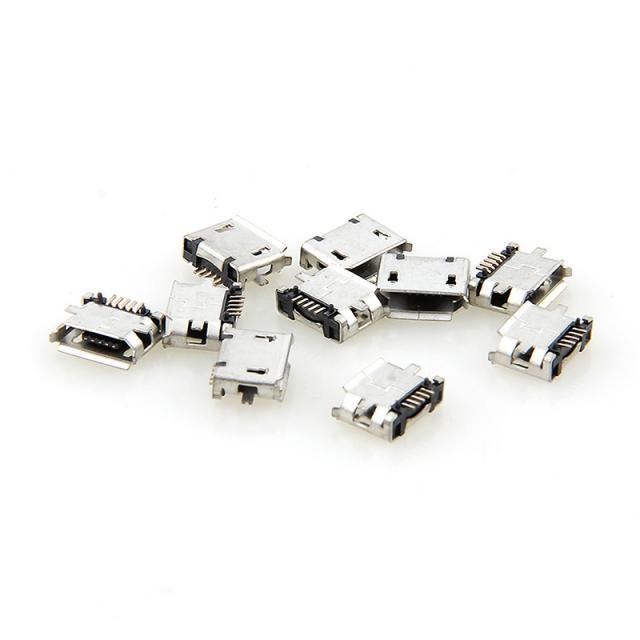 10pcs Connector Micro USB MK5P 5pin Female Connector G19 Mic-封面