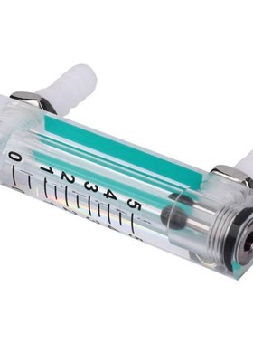 Flowmeter LZQ-1 Air Flow Rate Gauge 1-5LPM Oxygen Carbon Dio