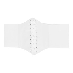 Women's Belts White Corset Wear-resistant for Shirts for Swe