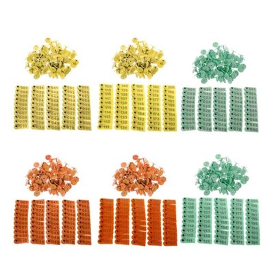 1-200 Number Sheep Cow Ear Tag Sign Farm Animals Identificat