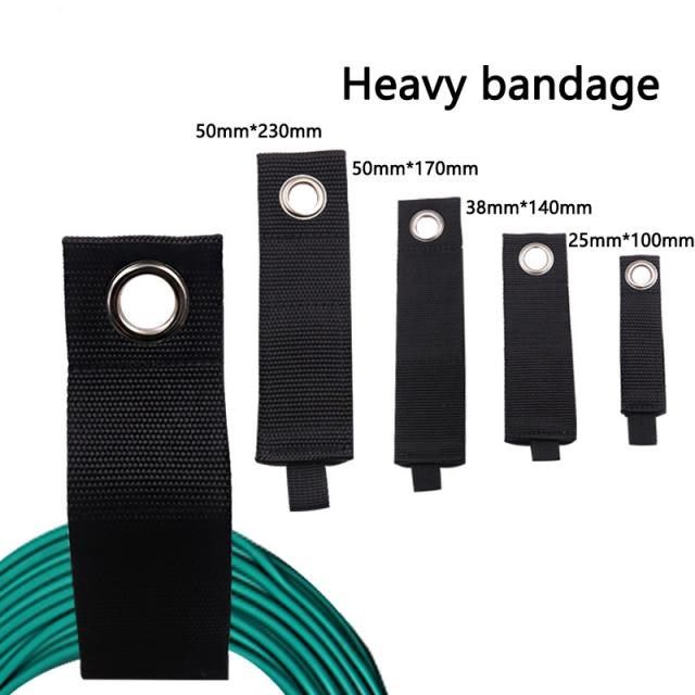 10PC Car Trunk Tools Storage Straps with Magic Tape Automoti