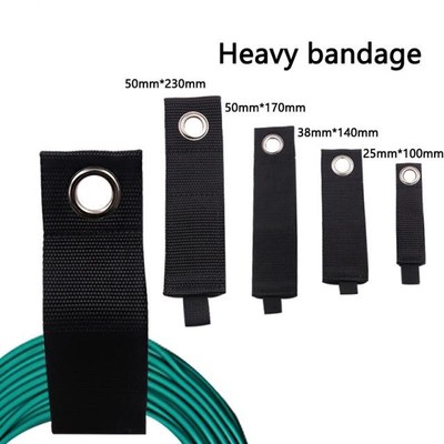 10PC Car Trunk Tools Storage Straps with Magic Tape Automoti