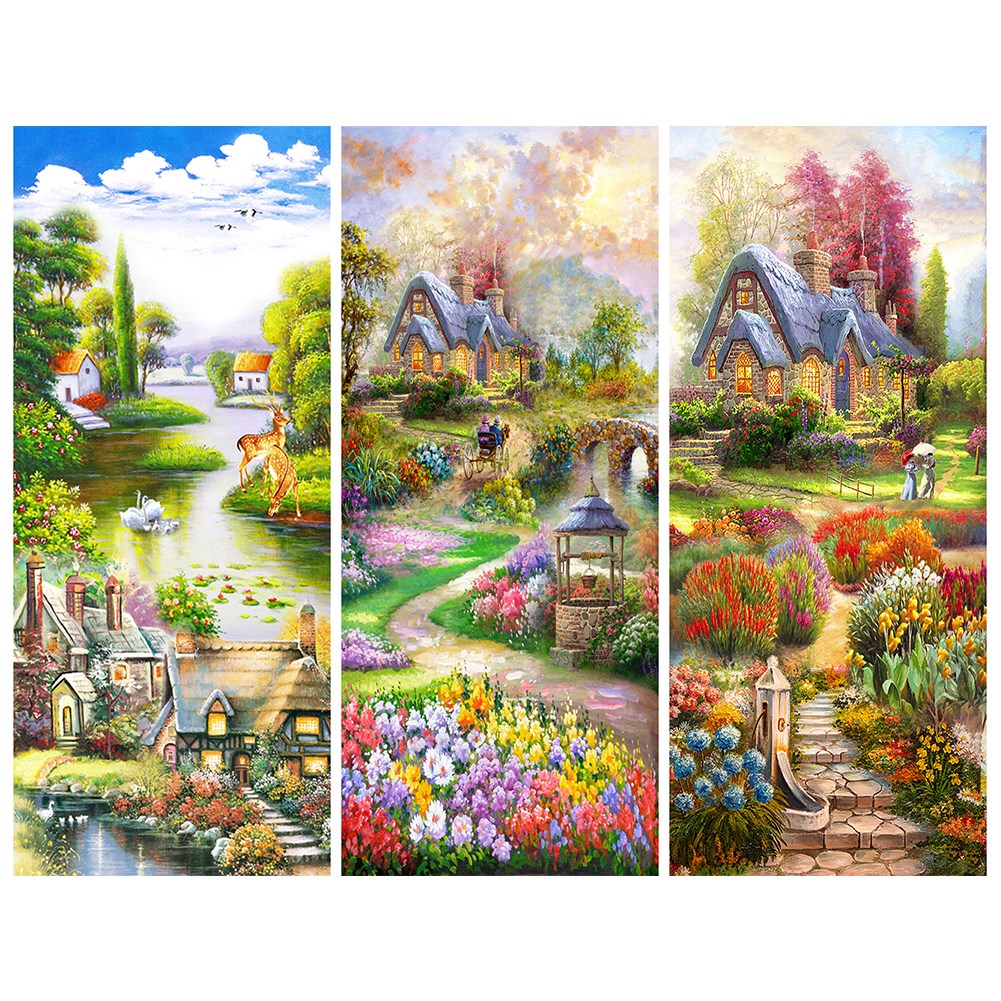 DIY Landscape Series 5D Diamond Painting Full Round Drill Na