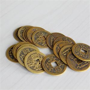 10pcs/lot 23mm Chinese Feng Shui Lucky Ching/Ancient Coins S