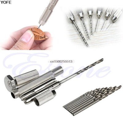 Drill bit Practical 0.7-3mm Hand Twist Drill Sliding Drillin