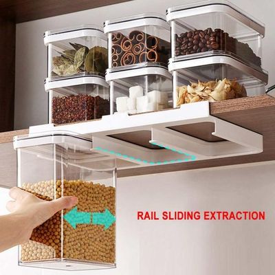 Fridge Organizer Storage Rack Freezer Shelf Pull-out Refrige