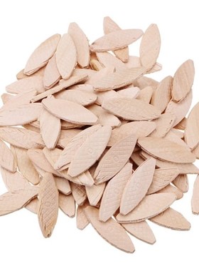 100Pcs/bag No. 0/10/20 Three Type Assorted Wood Biscuits for