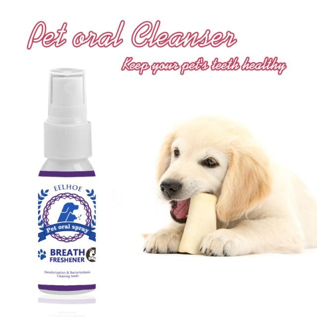 Pet Care Breath Freshener Spray Pet Teeth Breath Cleaning Fr