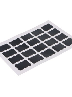 40Pcs Chalk Pen Chalkboard Sticker Bottle Labels Kitchen Jar