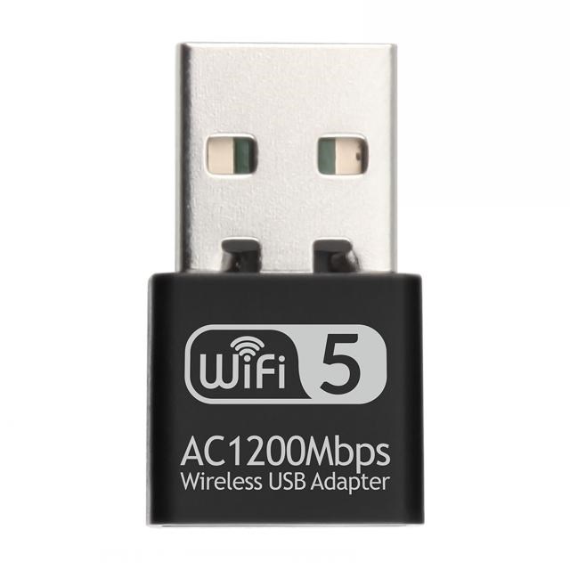 Mini USB WiFi Adapter 2.4G 5G AC1200Mbps Wireless Network Ca 农用物资 助剂 原图主图